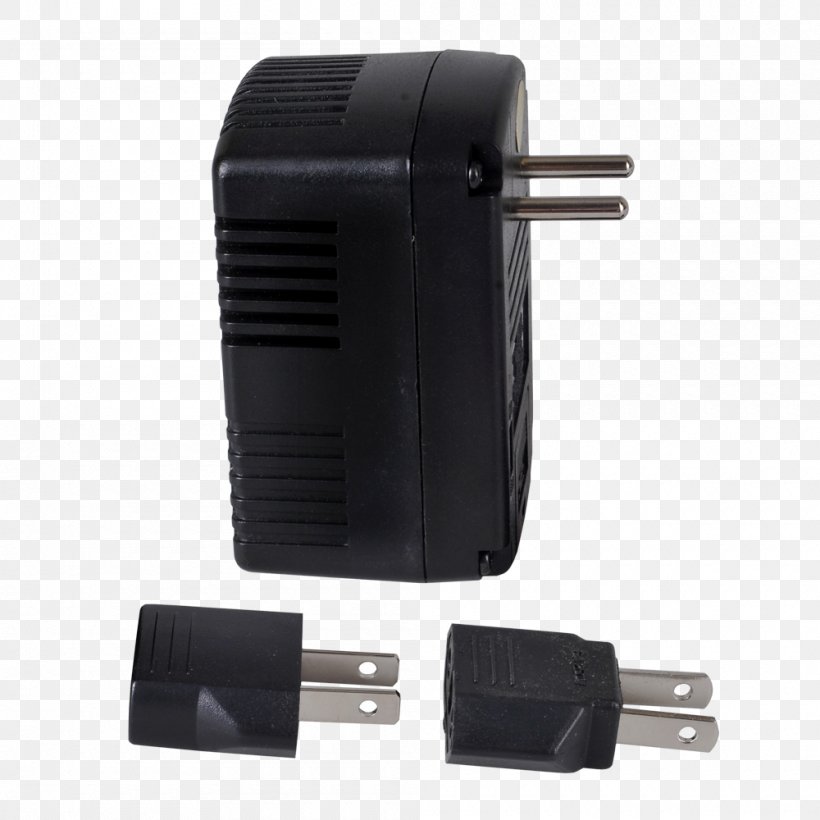AC Adapter Battery Charger Voltage Converter Electric Potential Difference, PNG, 1000x1000px, Adapter, Ac Adapter, Alternating Current, Battery Charger, Computer Hardware Download Free