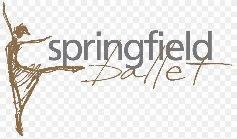 Springfield Ballet Logo Dance Classical Ballet, PNG, 3000x1769px, Watercolor, Cartoon, Flower, Frame, Heart Download Free