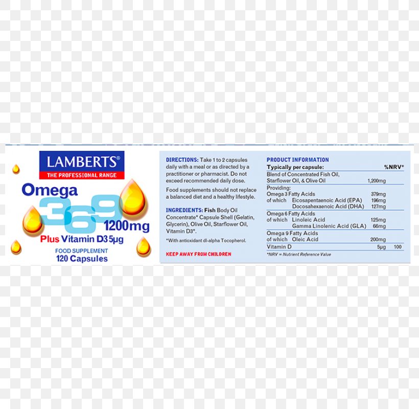 Dietary Supplement Acid Gras Omega-3 Lamberts Omega 3 6 9 1200mg Capsule Vitamin, PNG, 800x800px, Dietary Supplement, Bestprice, Brand, Capsule, Cholesterol Download Free