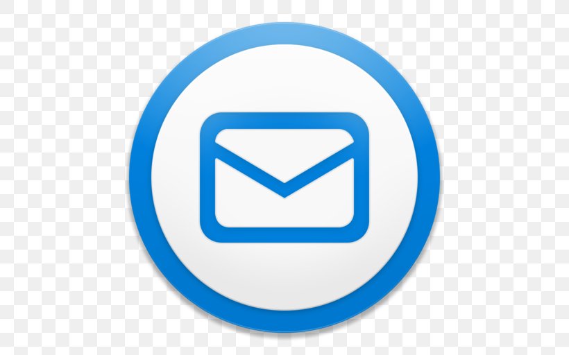 Email Client Computer Software Apple MacOS, PNG, 512x512px, Email Client, Apple, Area, Blue, Brand Download Free