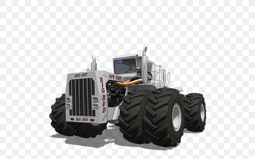 Farming Simulator 17 Tractor Big Bud 747 Mod, PNG, 512x512px, Farming Simulator 17, Agricultural Machinery, Automotive Exterior, Automotive Tire, Automotive Wheel System Download Free