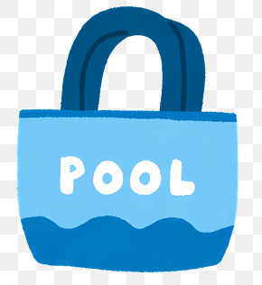 Icon - Blue Pool Bag For Summer PNG