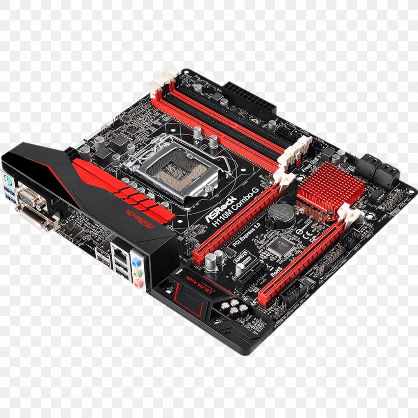 Intel Dell Motherboard LGA 1151 MicroATX, PNG, 1000x1000px, Intel, Asrock, Asrock Asrock Fm2a68mhd, Atx, Computer Component Download Free