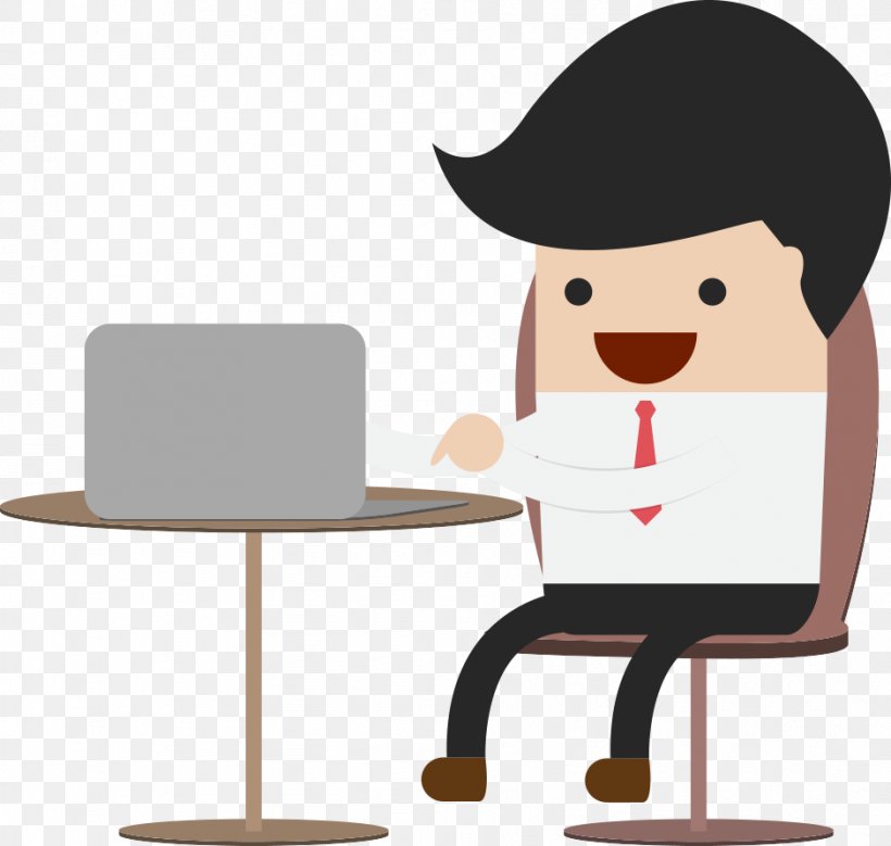 Laptop Businessperson Illustration, PNG, 939x893px, Laptop, Business, Businessperson, Chair, Company Download Free
