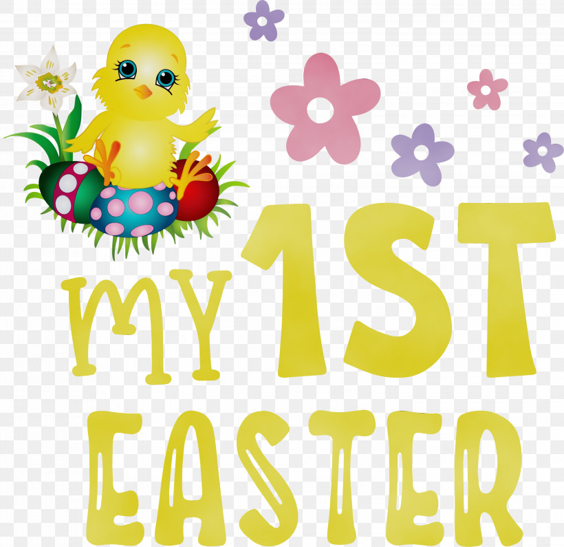 Logo Smiley Yellow Happiness Meter, PNG, 3000x2911px, Happy Easter Day, Beak, Flower, Happiness, Line Download Free