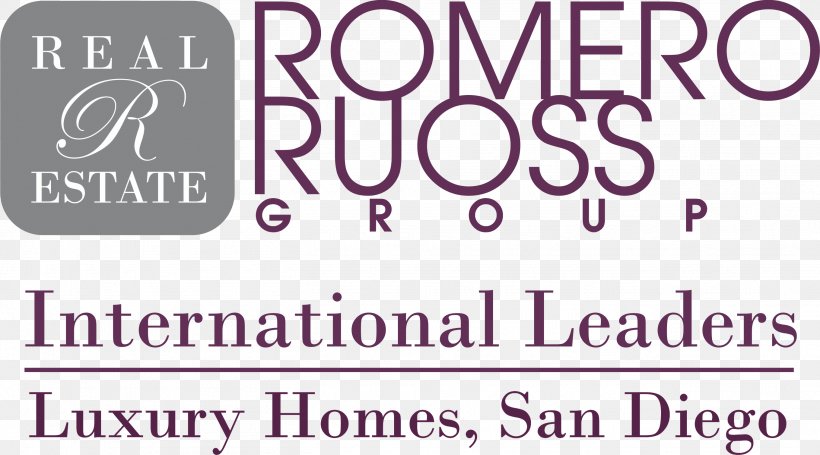 Romero Ruoss Group At Berkshire Hathaway Brand Logo Font Imperial Avenue, PNG, 2718x1509px, Brand, Area, Logo, Number, Purple Download Free