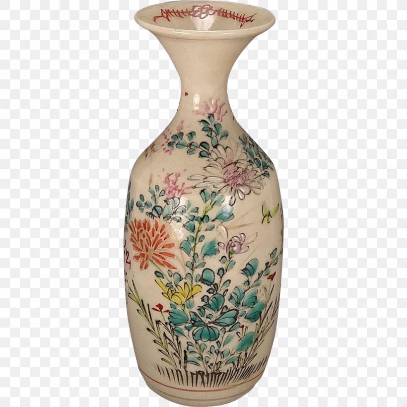 Vase Satsuma Ware Kyō Ware Japan Porcelain, PNG, 990x990px, Vase, Artifact, Ceramic, Craft, Flower Bouquet Download Free
