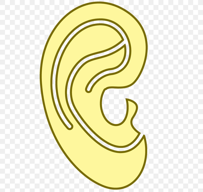 Yellow Ear Cartoon, PNG, 647x774px, Yellow, Animation, Area, Auricle, Cartoon Download Free