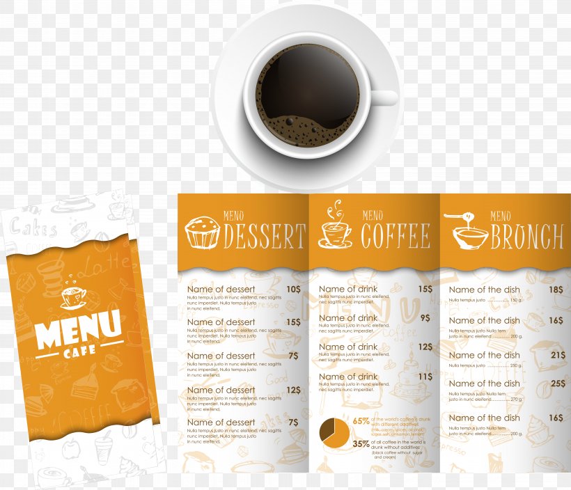 Coffee Cafe Menu, PNG, 6381x5482px, Coffee, Advertising, Banco De Imagens, Brand, Brochure Download Free