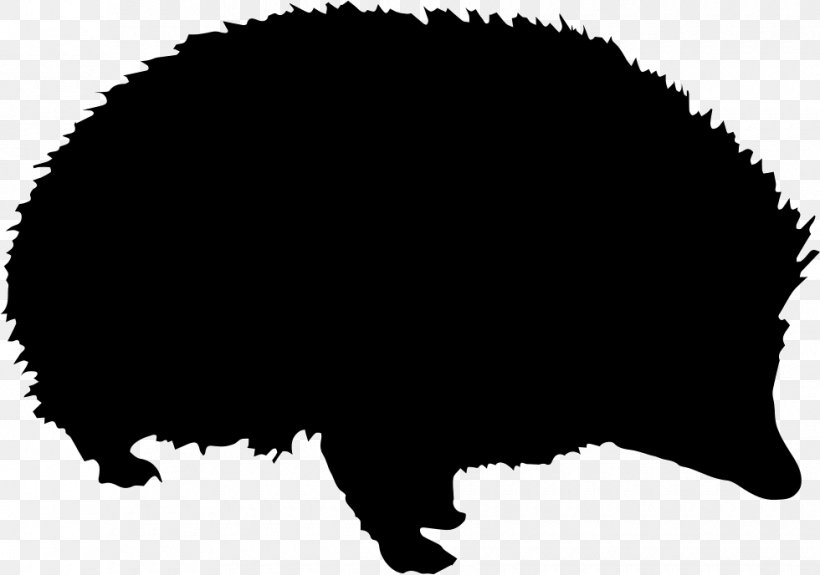 Covo De' Ricci Pig Silhouette Computer Icons Vector Graphics, PNG, 980x688px, Pig, Animal, Bear, Black, Black And White Download Free