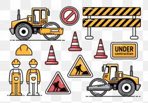 Road - Heavy Machinery Caterpillar Inc. Road Roller Architectural Engineering PNG