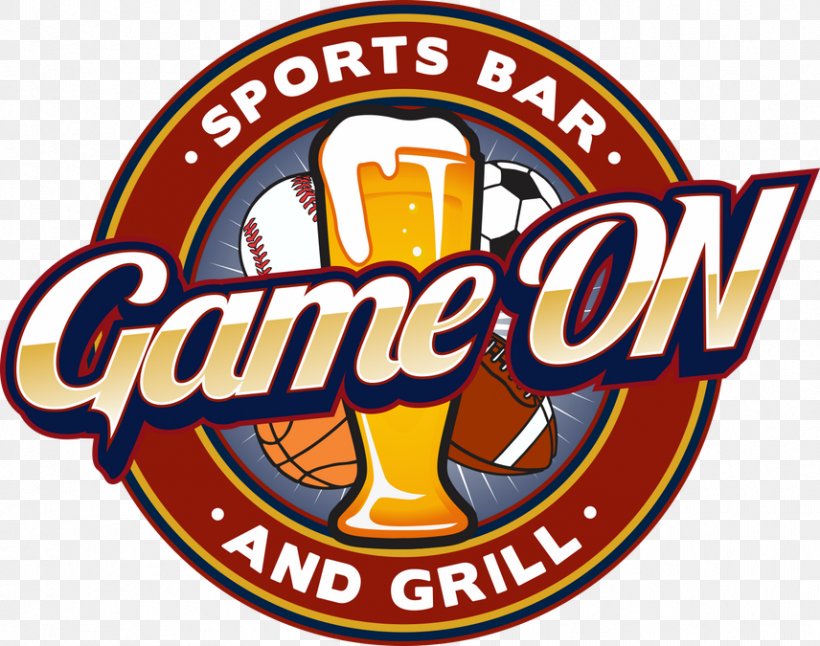 Logo Game On Sports Bar & Grill The Frank Show KLPX Restaurant, PNG, 856x675px, Logo, Area, Bar, Brand, Midlothian Download Free