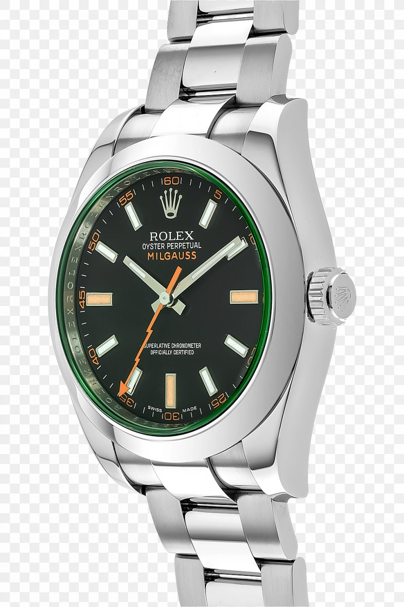 Rolex Milgauss Watch Strap Rolex Oyster Perpetual Milgauss, PNG, 1000x1500px, Rolex Milgauss, Brand, Certified Preowned, Gold, Metal Download Free