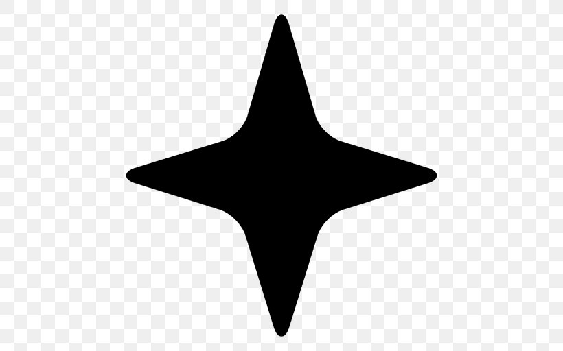 Silhouette Graphic Design, PNG, 512x512px, Silhouette, Black And White, Point, Star, Star Tv Download Free
