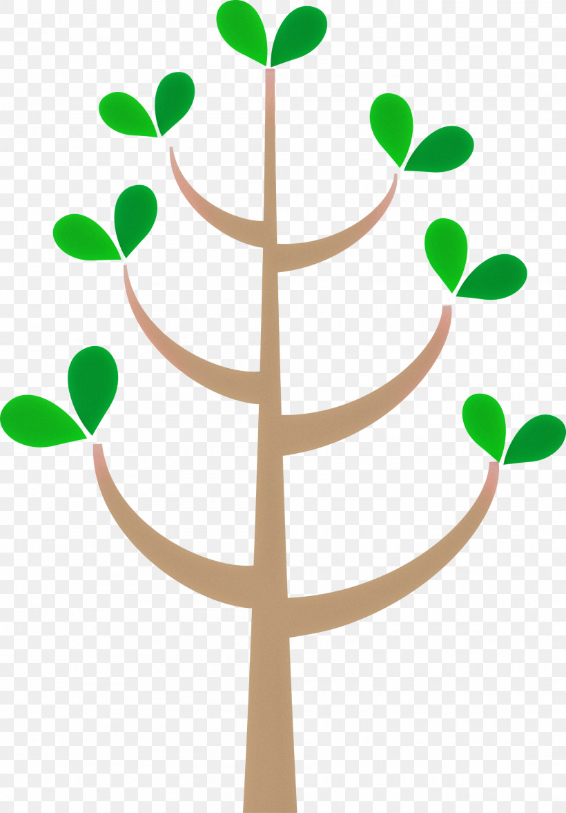 Symbol Plant Plant Stem, PNG, 2089x3000px, Cartoon Tree, Abstract Tree, Plant, Plant Stem, Symbol Download Free