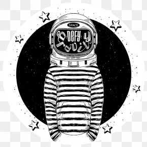 Astronaut - Vector Graphics Illustration Image Astronaut Painting PNG