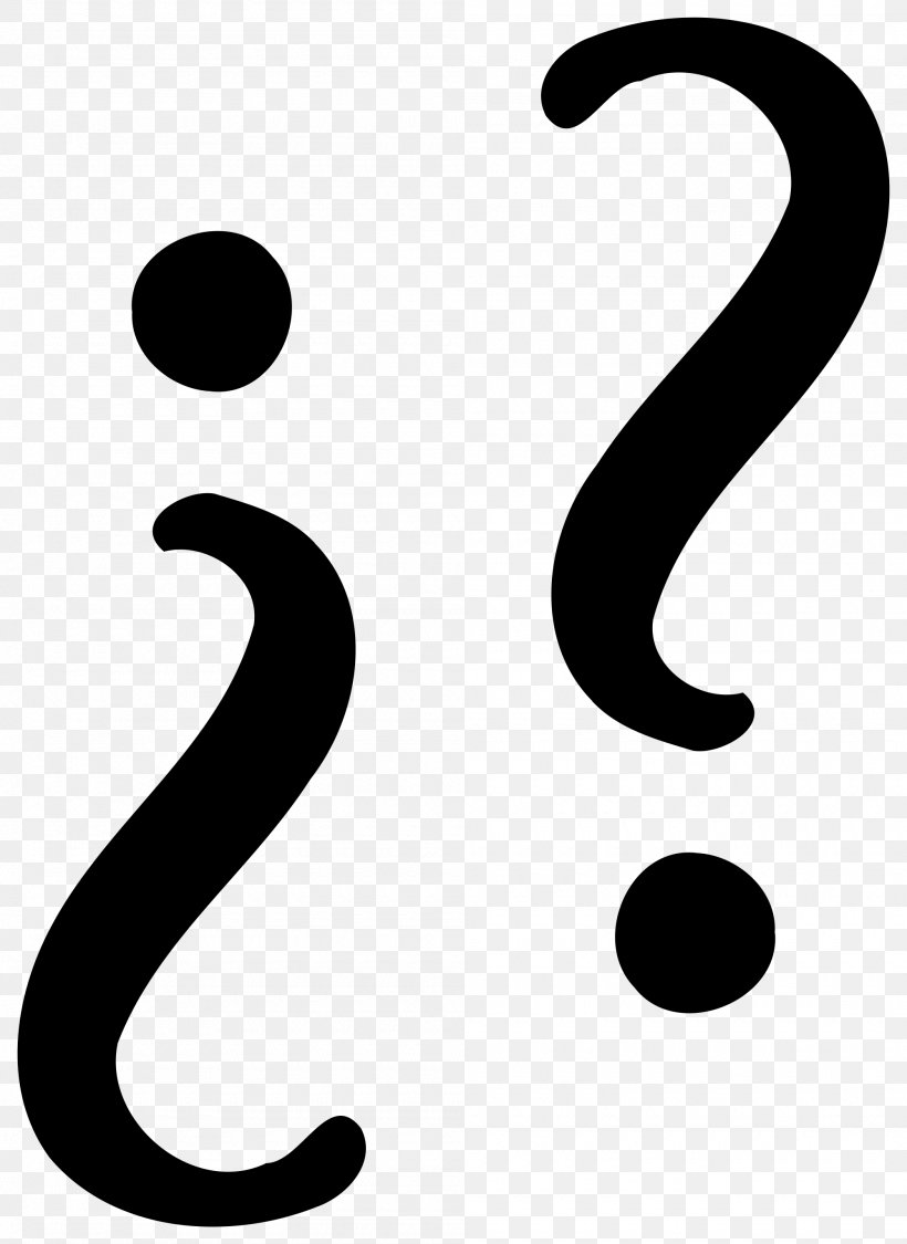 Question Mark Sign Punctuation Full Stop, PNG, 2000x2744px, Question Mark, Artwork, Black And White, English, Full Stop Download Free