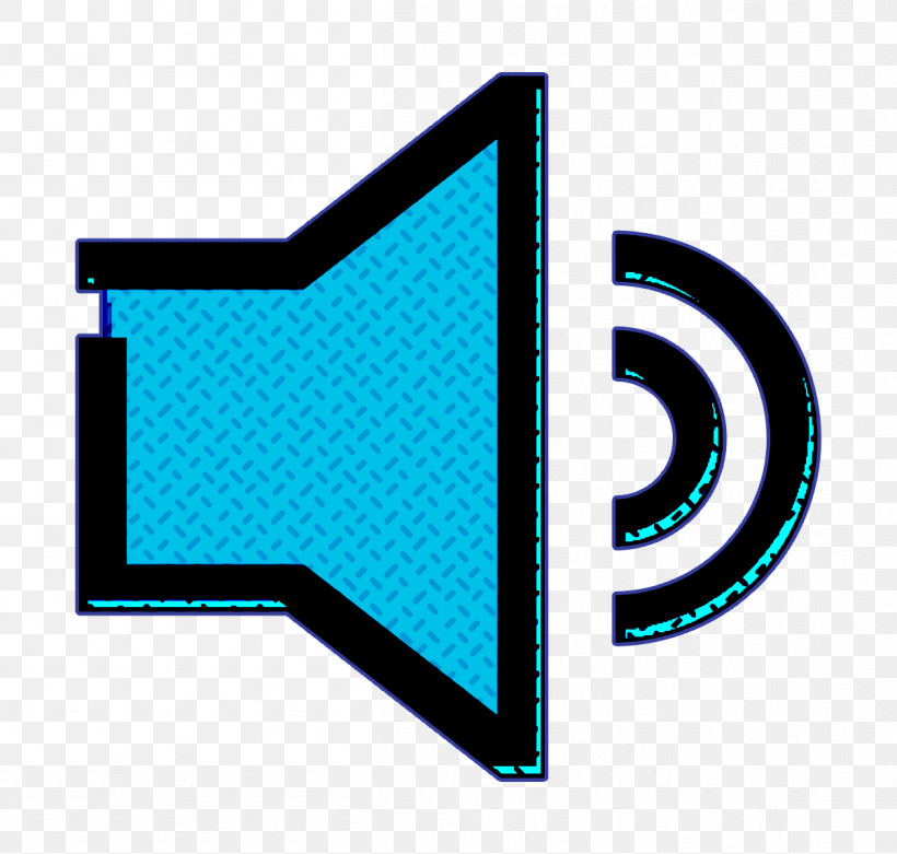 UI Icon Speaker Icon Volume Icon, PNG, 1204x1148px, Ui Icon, Arrow, Electric Blue, Line, Logo Download Free