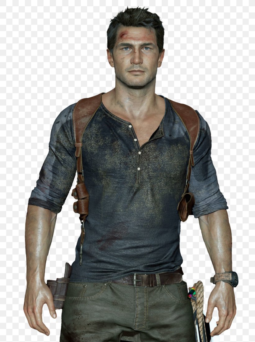 Uncharted 4: A Thief's End Uncharted: The Nathan Drake Collection Uncharted 3: Drake's Deception Uncharted 2: Among Thieves, PNG, 724x1102px, Nathan Drake, Arm, Bandolier, Costume, Denim Download Free