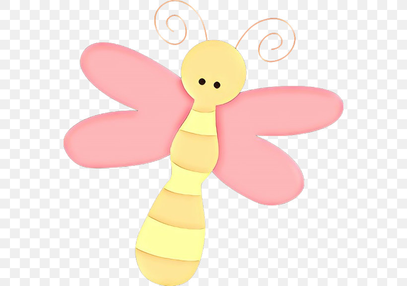 Baby Toys, PNG, 564x576px, Cartoon, Baby Toys, Butterfly, Dragonflies And Damseflies, Insect Download Free