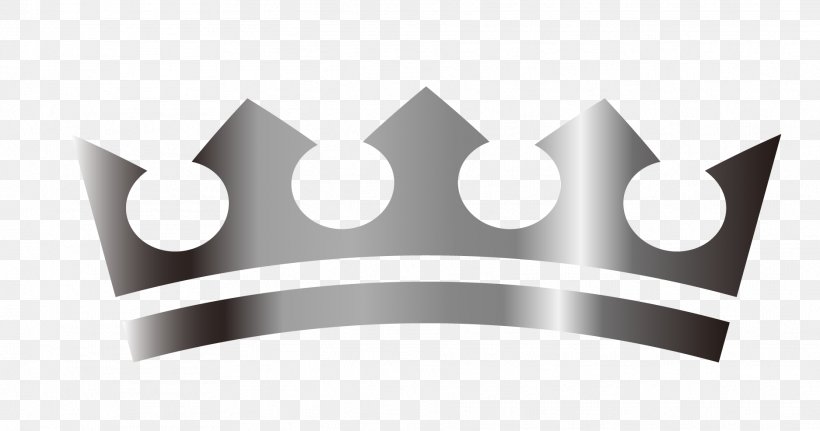 Brand Logo White Font, PNG, 1874x985px, Crown, Black And White, Brand, Drawing, Free Silver Download Free