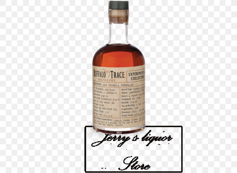 Buffalo Trace Distillery Liqueur Bourbon Whiskey American Whiskey, PNG, 450x600px, Buffalo Trace Distillery, Alcoholic Beverage, American Whiskey, Bottle, Bourbon Whiskey Download Free