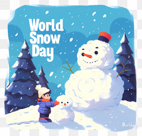World Snow Day - Winter Fun On World Snow Day PNG