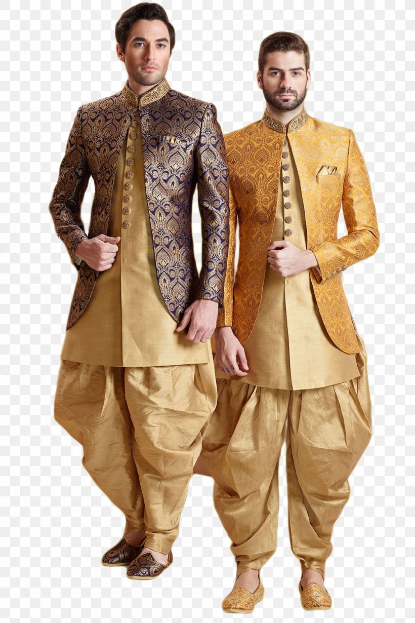 Sherwani Indo-Western Clothing Wedding Dress Kurta Suit, PNG, 1000x1500px, Sherwani, Bridegroom, Clothing, Costume, Dress Download Free