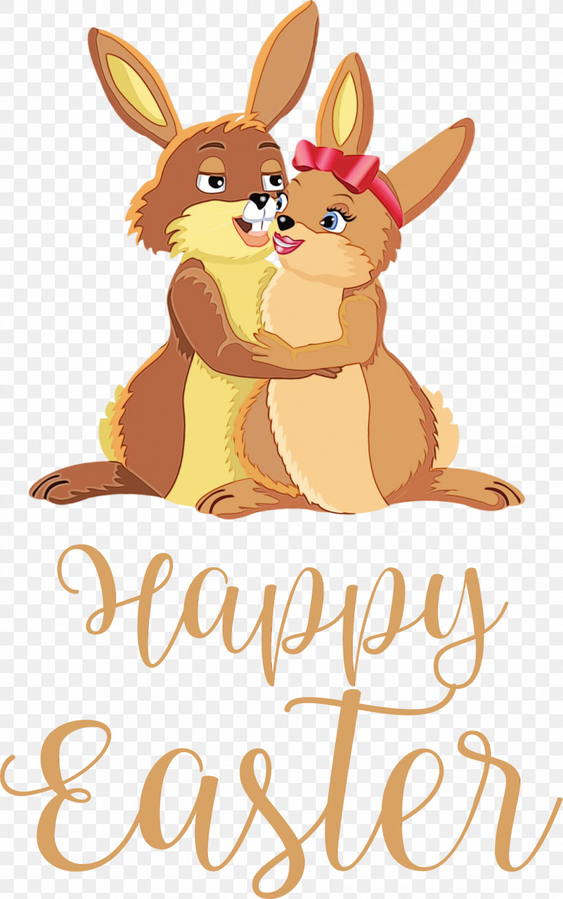 Cartoon Dog Hare Animation Drawing, PNG, 1878x3000px, Happy Easter Day, Animation, Cartoon, Cute Easter, Dog Download Free