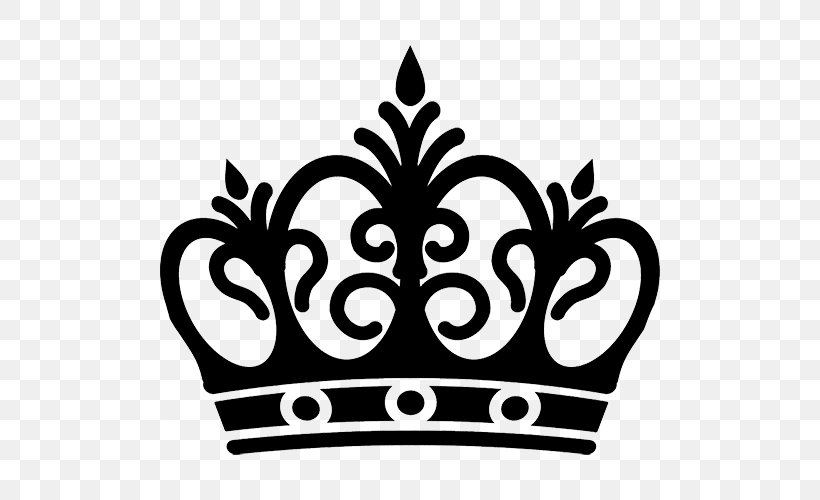 Drawing Crown Of Queen Elizabeth The Queen Mother Art Clip Art, PNG, 500x500px, Drawing, Art, Artwork, Black And White, Crown Download Free