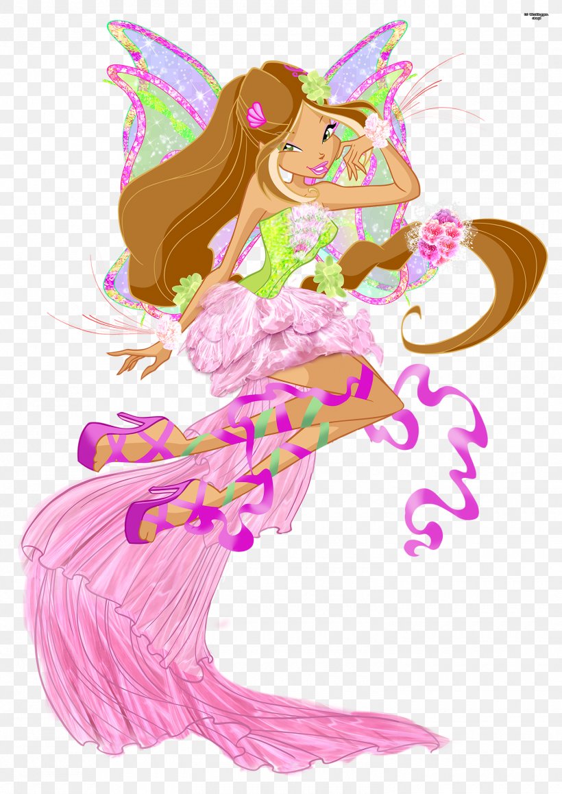 Flora Roxy Bloom Sirenix Fairy, PNG, 1500x2120px, Watercolor, Cartoon, Flower, Frame, Heart Download Free
