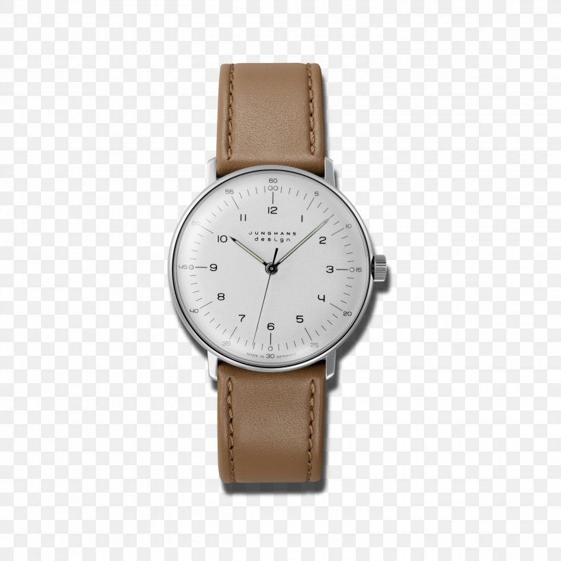 Junghans Watch Strap Automatic Watch, PNG, 3000x3000px, Junghans, Automatic Watch, Beige, Brand, Brown Download Free