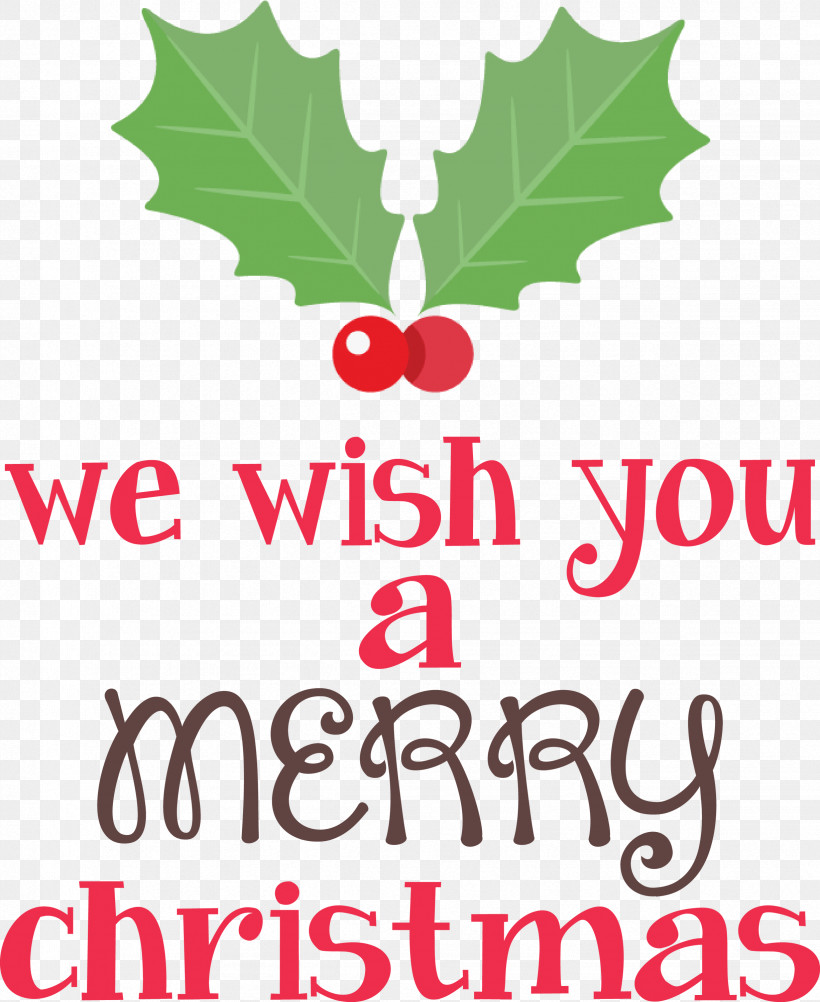 Merry Christmas Wish, PNG, 2453x3000px, Merry Christmas, Biology, Fruit, Geometry, Leaf Download Free