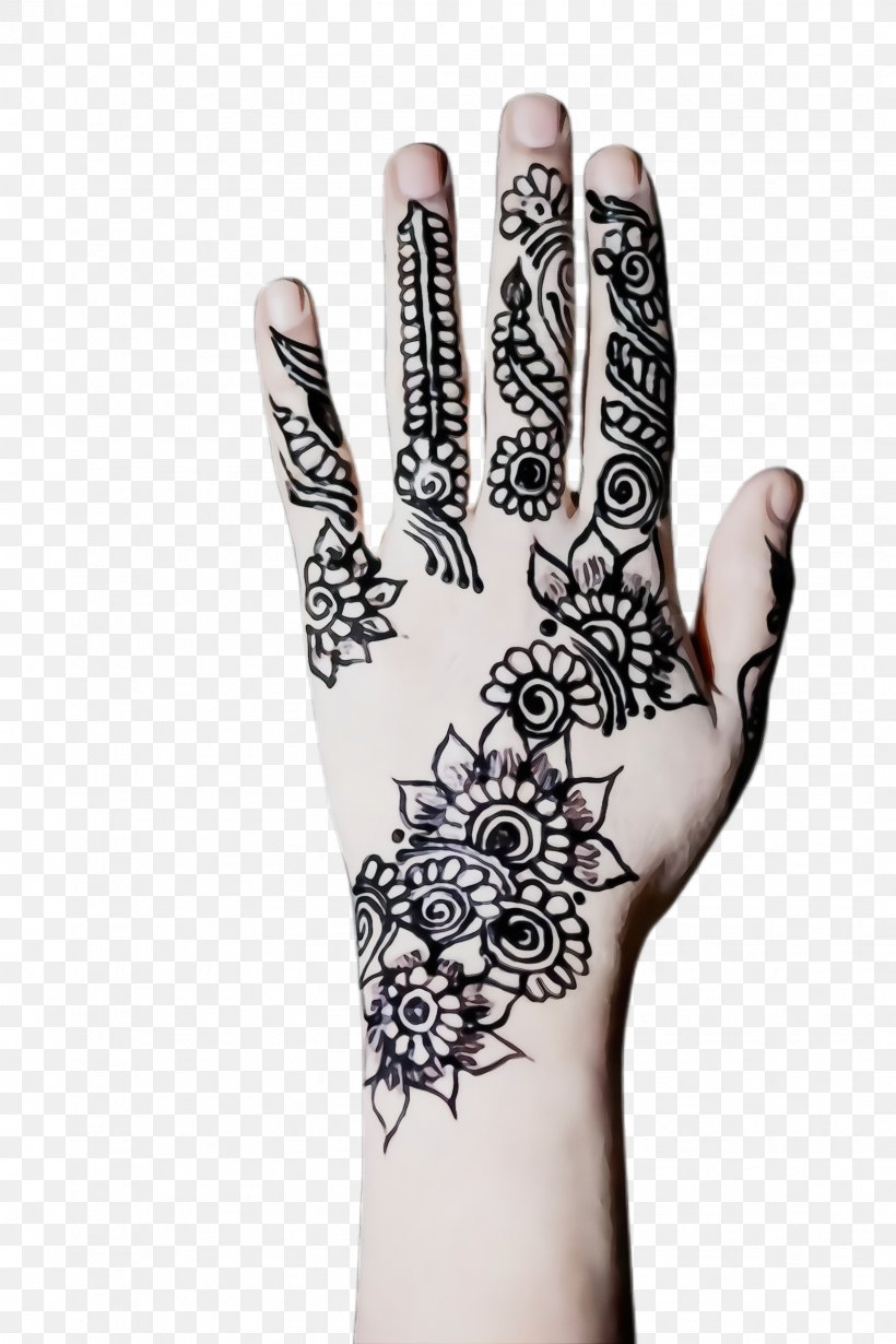 Pattern Mehndi Hand Finger Glove, PNG, 1632x2448px, Watercolor, Fashion Accessory, Finger, Glove, Hand Download Free
