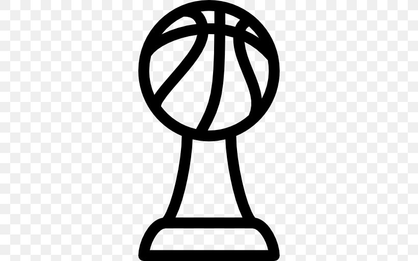Trophy Basketball Clip Art, PNG, 512x512px, Trophy, Area, Award, Basketball, Black And White Download Free
