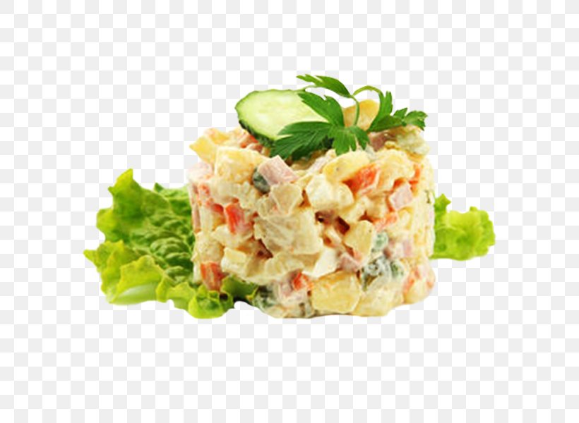 Tuna Salad Olivier Salad Recipe Vegetarian Cuisine, PNG, 600x600px, Tuna Salad, Caesar Salad, Cucumber, Cuisine, Dish Download Free