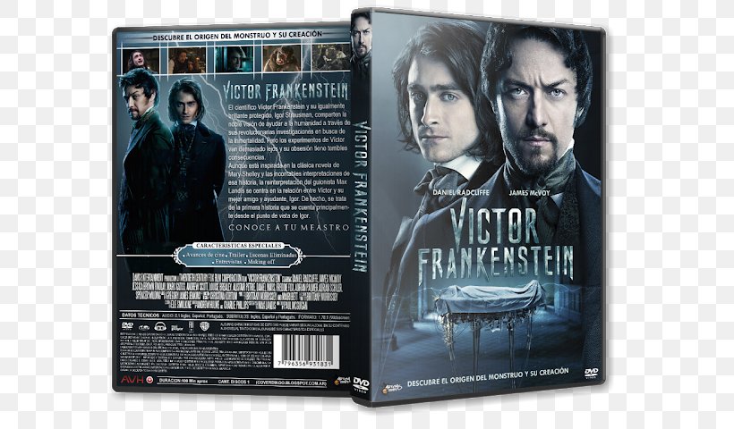 Natural Born Pranksters Victor Frankenstein Action Film 0, PNG, 640x480px, 2016, Victor Frankenstein, Action Fiction, Action Film, Dvd Download Free