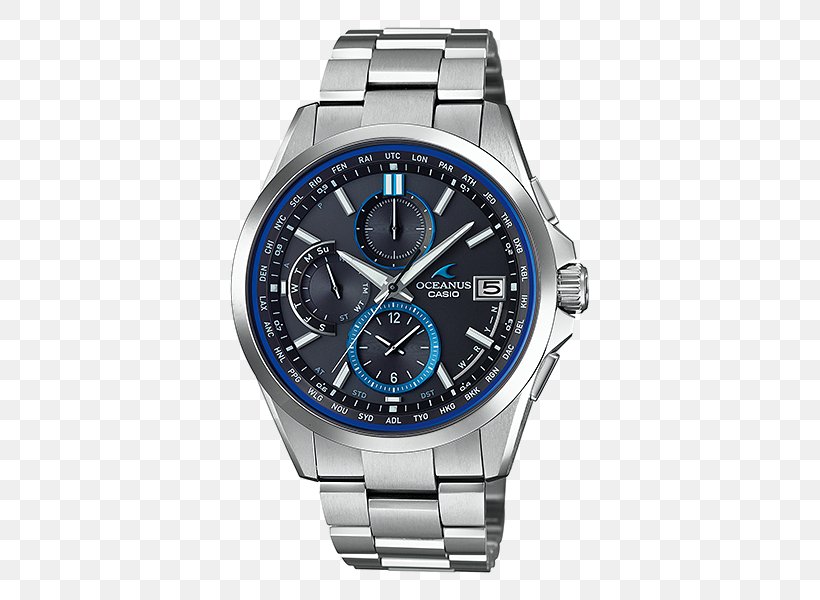 Casio Oceanus Citizen Watch Eco-Drive, PNG, 500x600px, Casio Oceanus, Brand, Casio, Chronograph, Citizen Watch Download Free