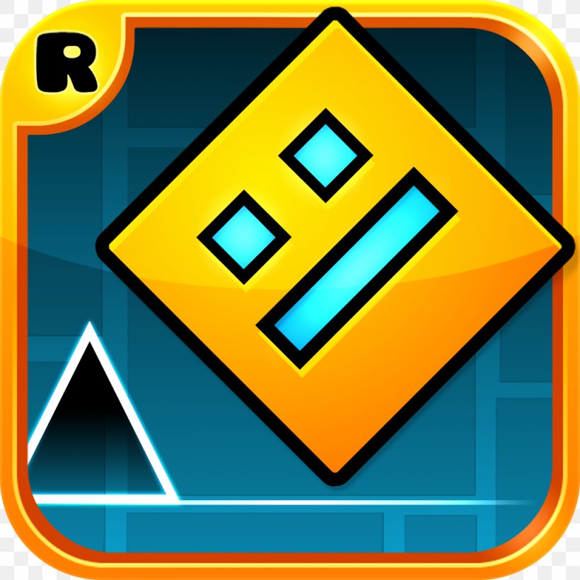 Geometry Dash An Impossible Game Dodge The Spikes Flip Gravity Amazon.com, PNG, 1024x1024px, Geometry Dash, Amazoncom, Android, App Store, Area Download Free