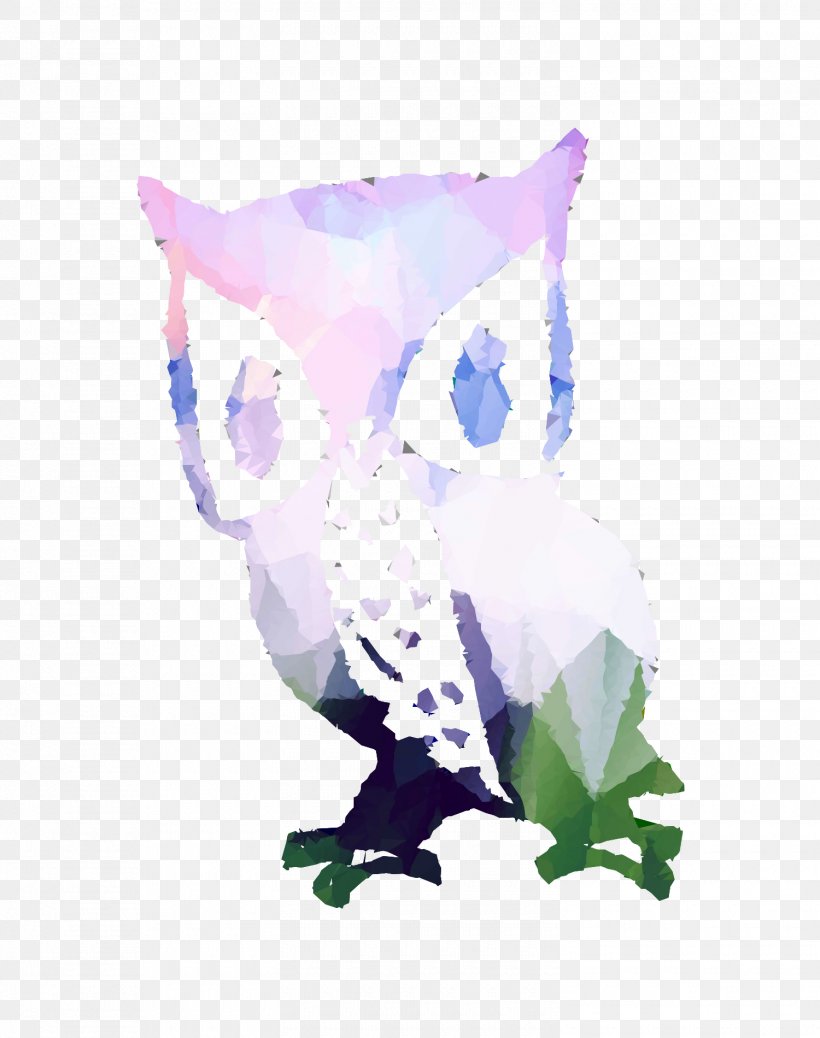 Owl Purple, PNG, 1500x1900px, Owl, Barn Owl, Bird, Bird Of Prey, Plant Download Free