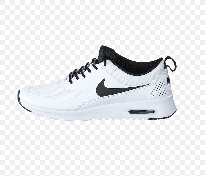 Sports Shoes Nike Free Nike Air Max Thea White Black White, PNG, 705x705px, Sports Shoes, Athletic Shoe, Basketball Shoe, Black, Brand Download Free