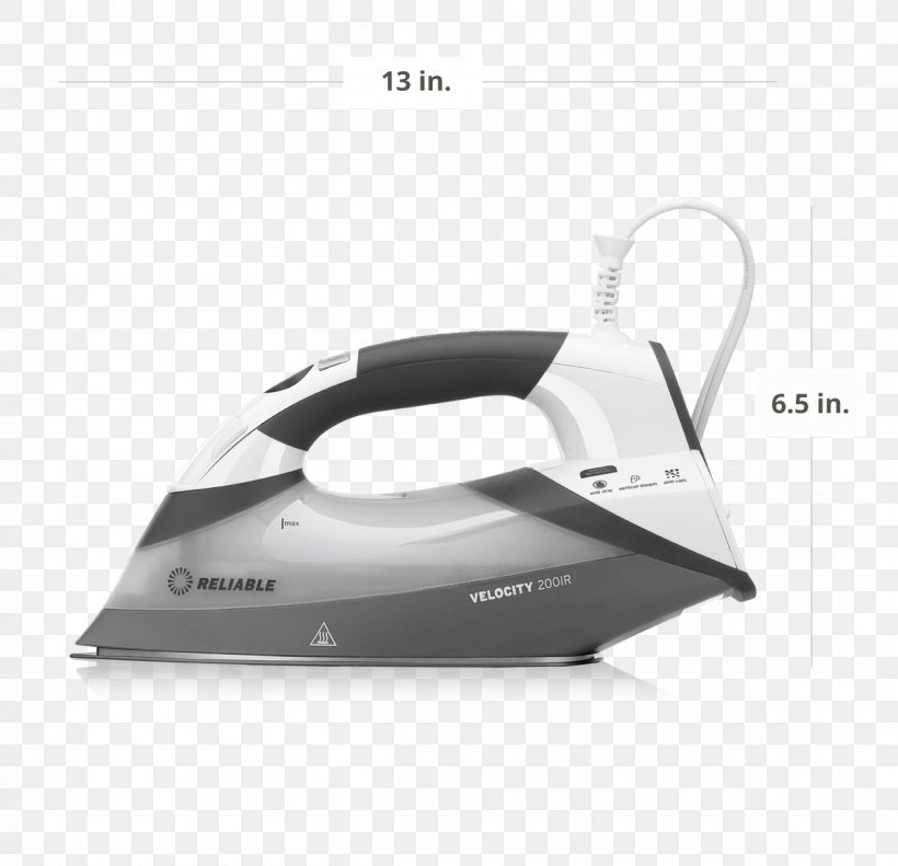 Clothes Iron Reliable Velocity 200IR Compact Vapor Generator Home Steam Iron Reliable Velocity 200IR Compact Vapor Generator Home Iron, PNG, 1206x1164px, Clothes Iron, Clothes Steamer, Hardware, Home Appliance, Ironing Download Free