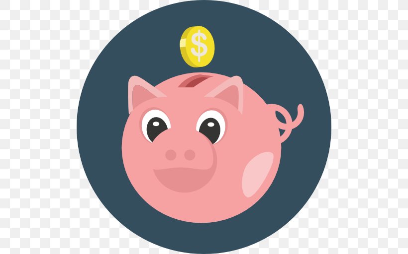 Piggy Bank, PNG, 512x512px, Piggy Bank, Bank, Cartoon, Computer Software, Finance Download Free