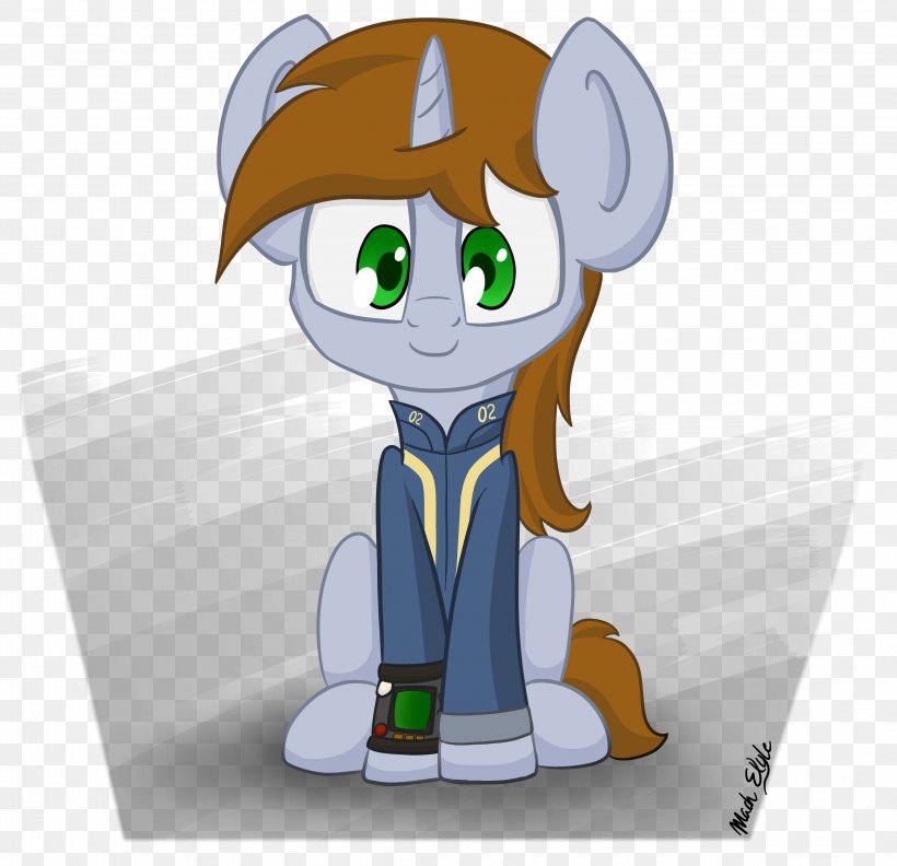 Pony Fallout: Equestria Fan Art DeviantArt, PNG, 4137x4000px, Pony, Art, Cartoon, Deviantart, Equestria Download Free