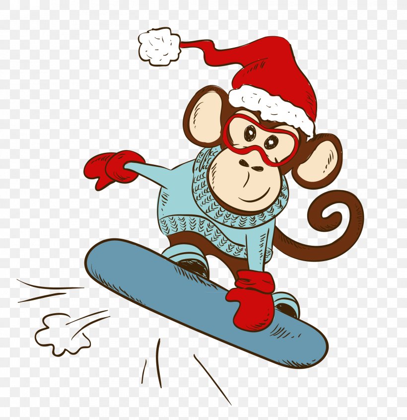 Skiing Cartoon Snowboarding Clip Art, PNG, 2088x2155px, Skiing, Alpine Skiing, Art, Cartoon, Christmas Download Free