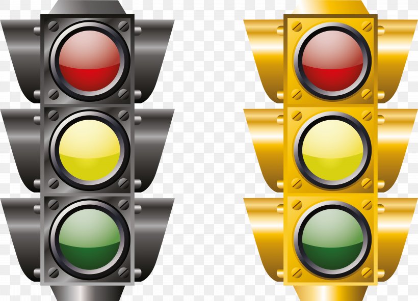Traffic Light Euclidean Vector Vecteur Icon, PNG, 6000x4327px, Traffic Light, Electronic Component, Hardware, Shutterstock, Signaling Device Download Free