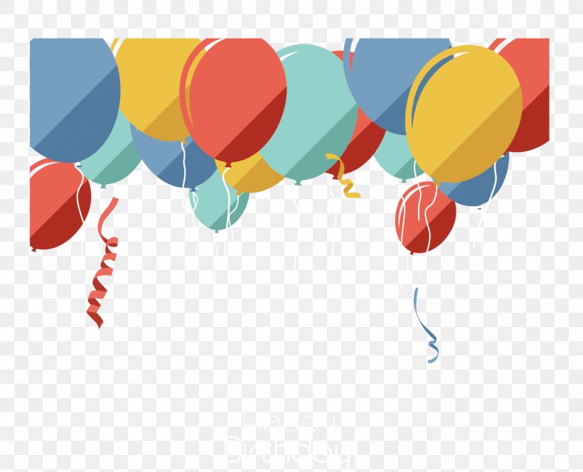 Balloon Birthday, PNG, 1392x1128px, Balloon, Birthday, Designer, Gift, Party Download Free