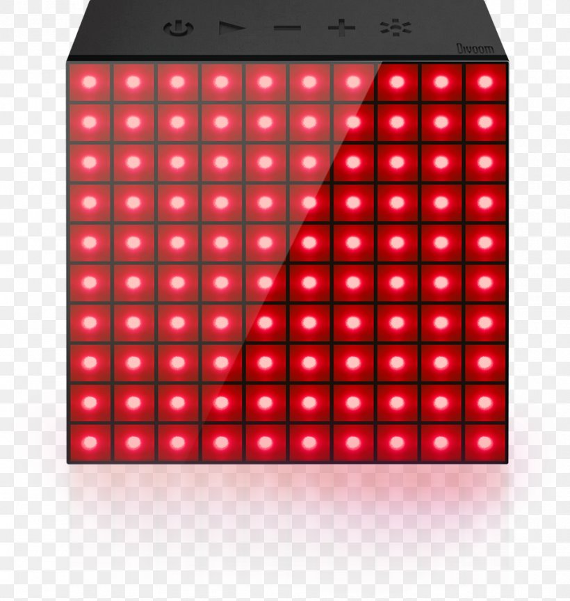 Divoom AuraBox Loudspeaker Display Device LED Display Divoom ONBEAT-500, PNG, 968x1021px, Loudspeaker, Artikel, Automotive Lighting, Display Device, Led Display Download Free