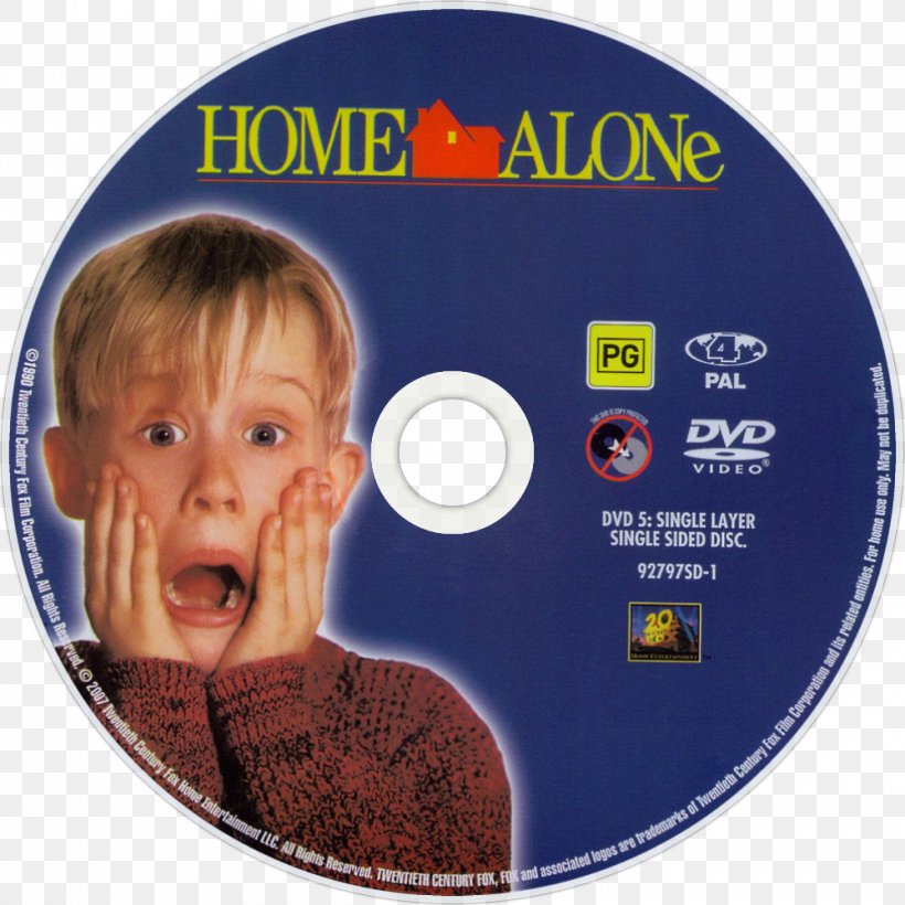 Home Alone Compact Disc DVD Image Film, PNG, 1000x1000px, Home Alone, Bluray Disc, Compact Disc, Data Storage Device, Dvd Download Free