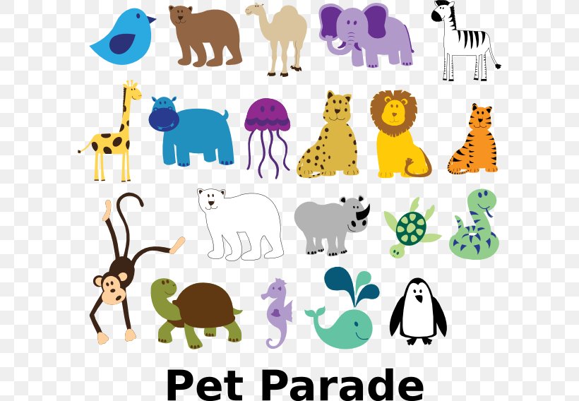 Baby Jungle Animals Zoo Clip Art, PNG, 600x568px, Baby Jungle Animals, Animal Figure, Area, Art, Artwork Download Free